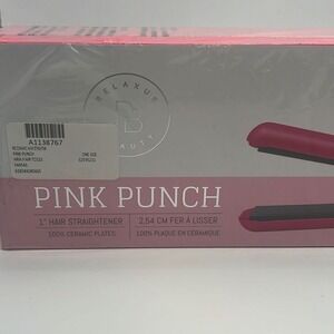 ARIA BEAUTY Pink Sugar 1" Ceramic Hair Straightener-NWT‎